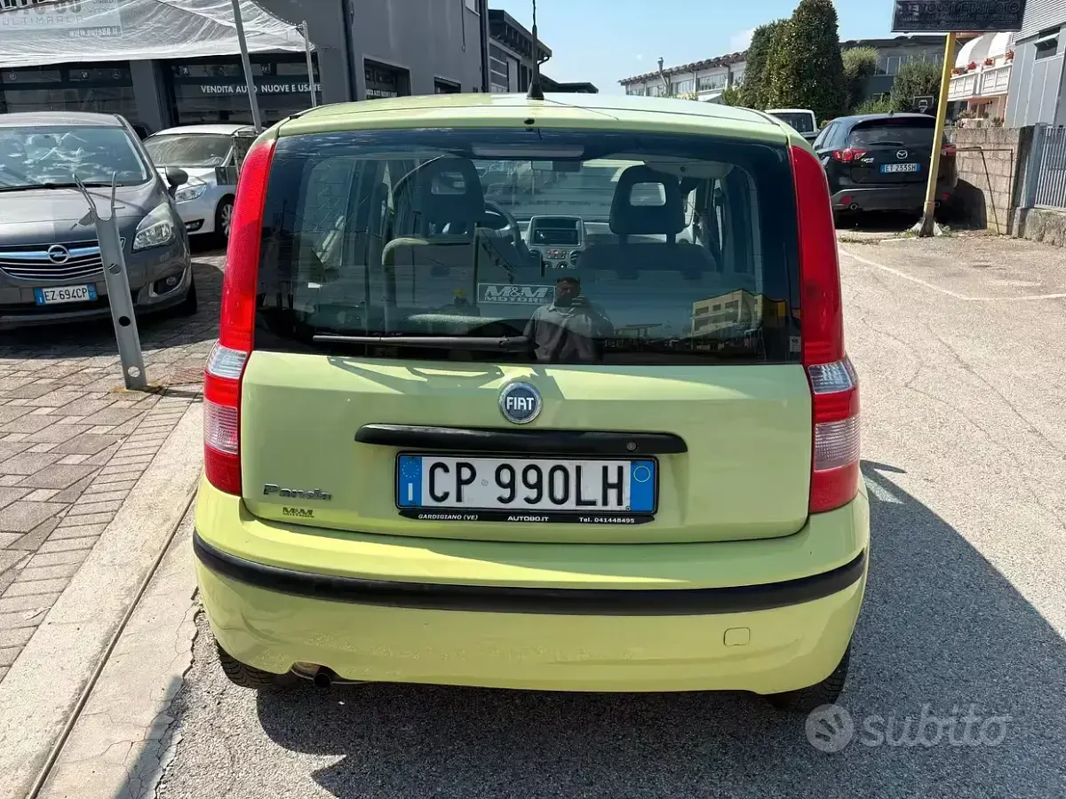 Usata Fiat Panda Active 54 CV (39 kW) 2004 Verde Utilitaria