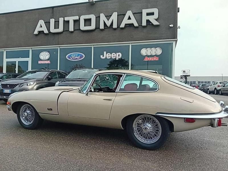 Usata Jaguar E-Type 265 CV (194 kW) 1971 Beige Coupé