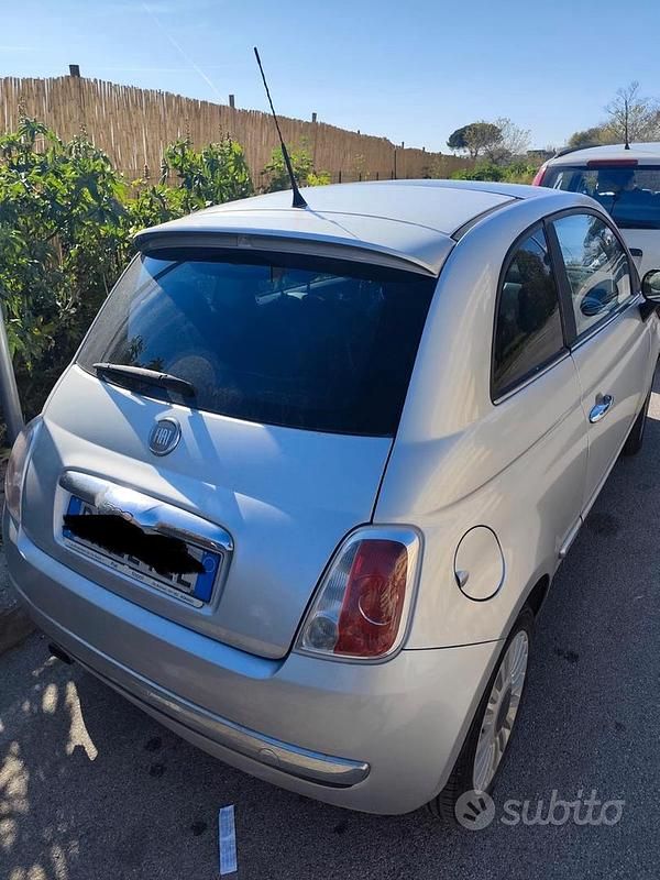 Usata Fiat 500 Sport 2009 Grigio Cabrio
