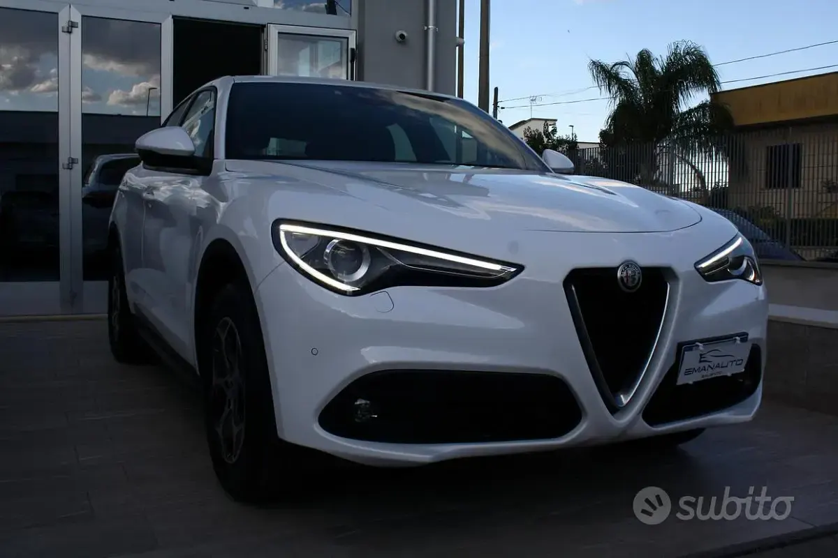 Usata Alfa Romeo Stelvio 190 CV (139 kW) 2022 Bianco SUV