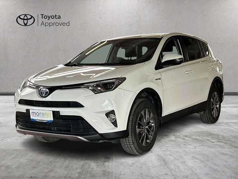 Usata Toyota RAV4 Hybrid Active 197 CV (144 kW) 2017 Bianco SUV