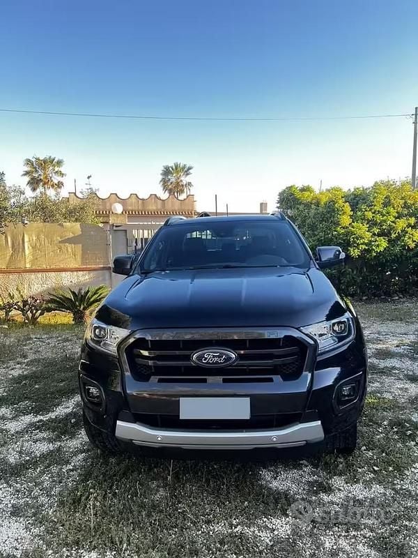 Usata Ford Ranger Wildtrack 213 CV (156 kW) 2022 Nero Pick-up