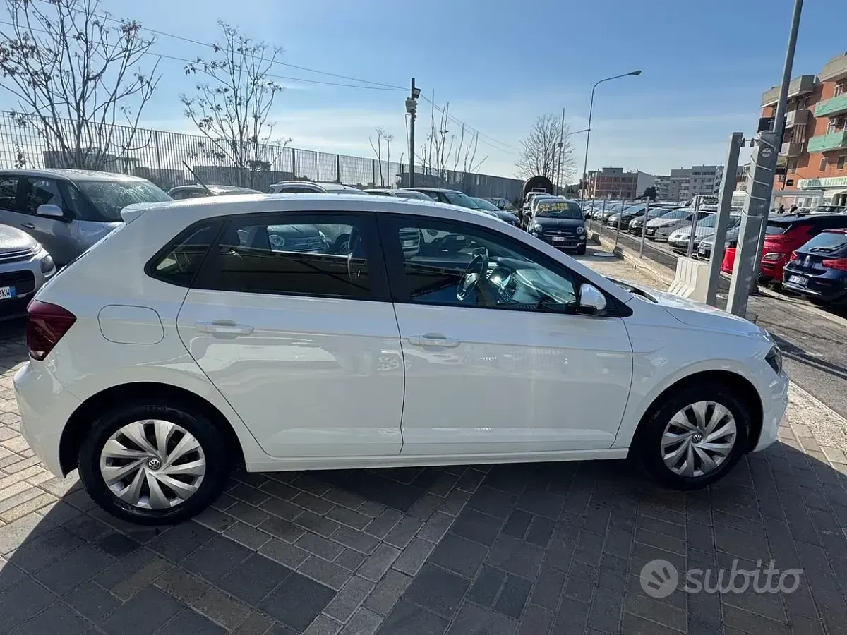 Usata VW Polo Comfortline 95 CV (69 kW) 2019 Bianco Utilitaria