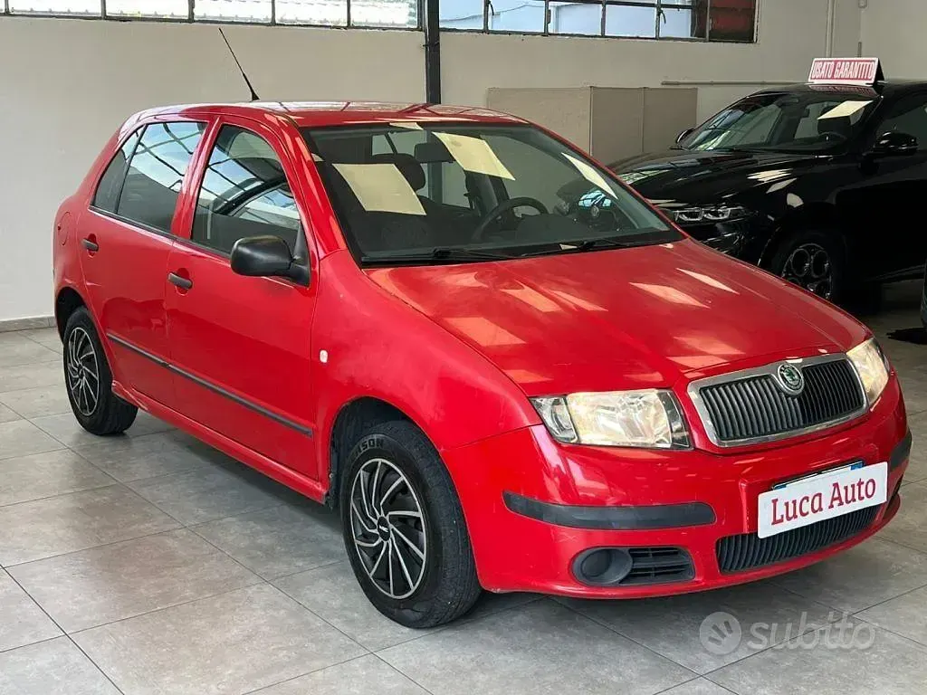 Usata Skoda Fabia 54 CV (39 kW) 2007 Rosso Berlina