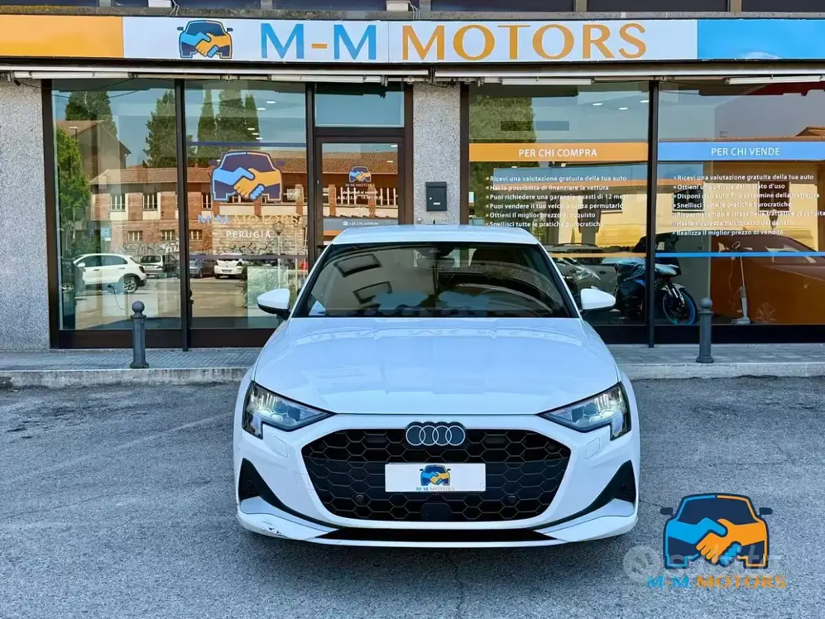Usata Audi A3 Advanced Plus 150 CV (110 kW) 2024 Bianco Berlina