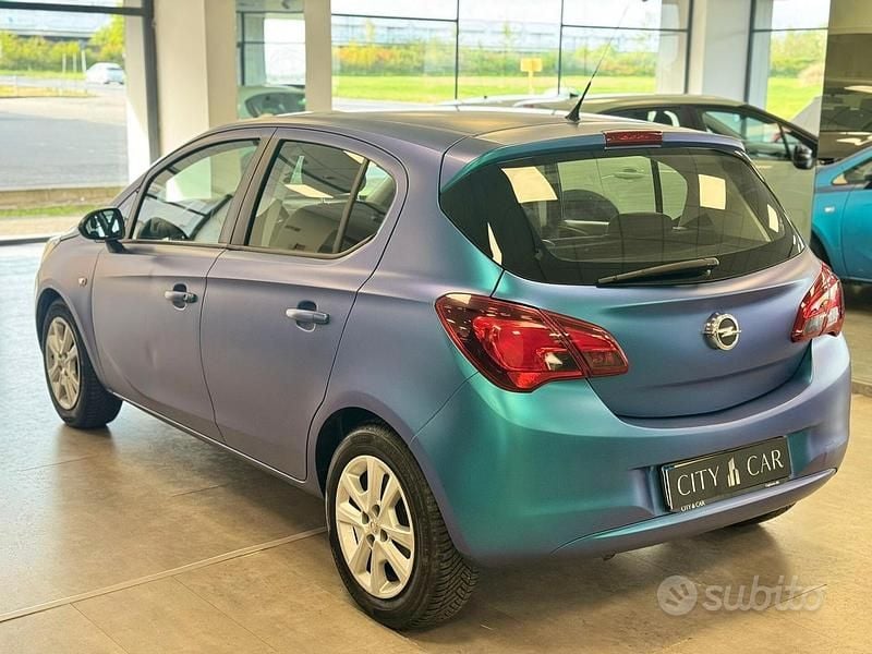 Usata Opel Corsa 70 CV (51 kW) 2015 Blu Utilitaria