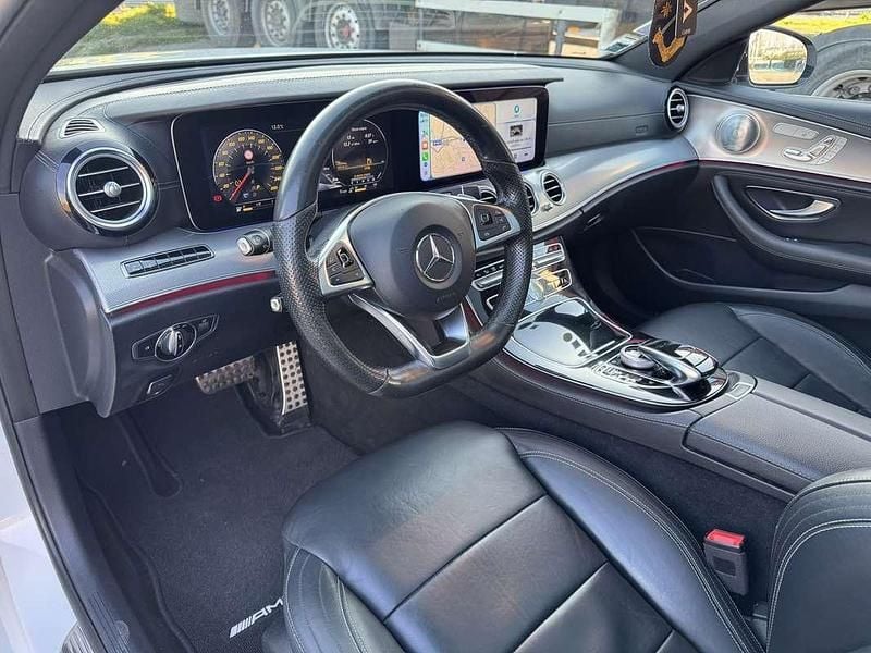 Usata Mercedes E350 AMG line 258 CV (189 kW) 2018 Bianco Berlina