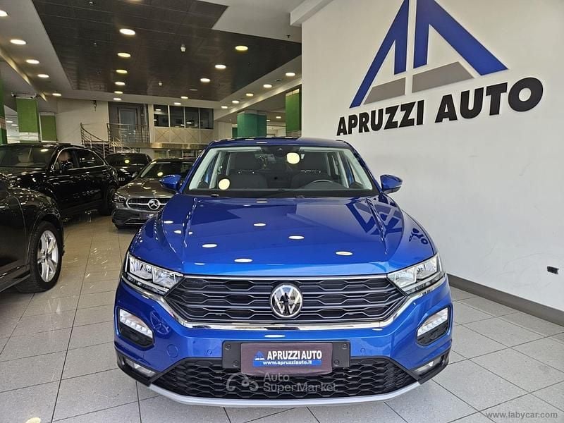 Usata VW T-Roc Style 150 CV (110 kW) 2021 Blu SUV
