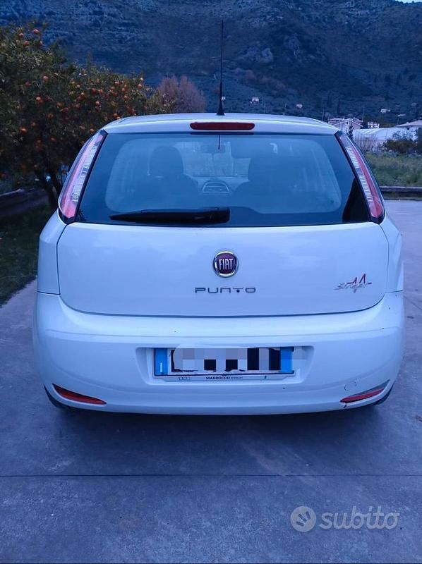 Usata Fiat Punto Street 2013 Bianco Utilitaria