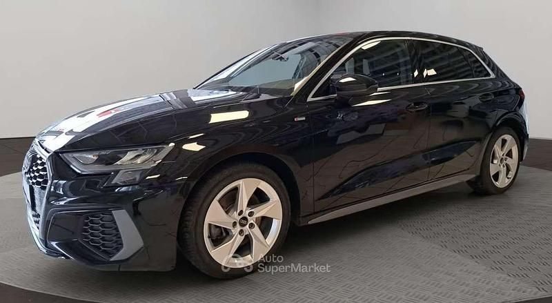 Usata Audi A3 S-Line 150 CV (110 kW) 2021 Nero Berlina