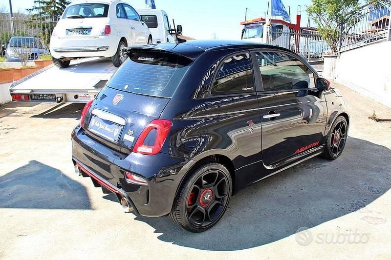 Usata Abarth 595 Pista 162 CV (119 kW) 2018 Nero Utilitaria