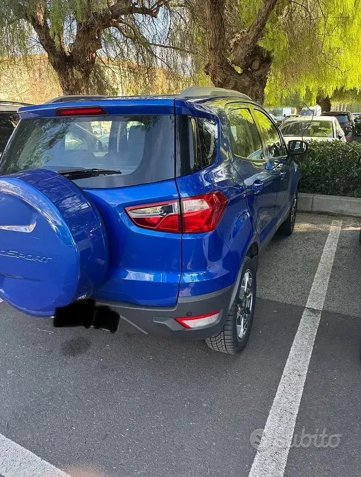 Usata Ford Ecosport 90 CV (66 kW) 2015 Blu SUV