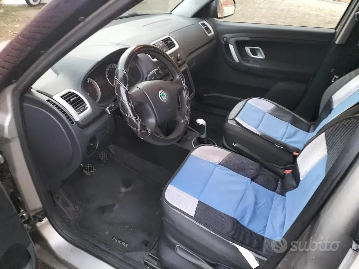 Usata Skoda Fabia 80 CV (58 kW) 2008 Grigio Berlina