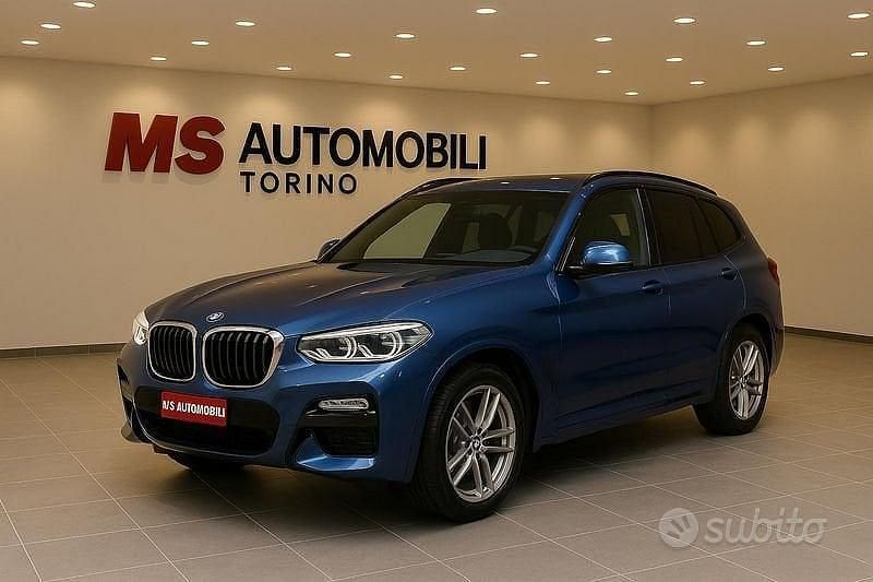 Usata BMW X3 M Sport 249 CV (183 kW) 2021 Blu scuro SUV