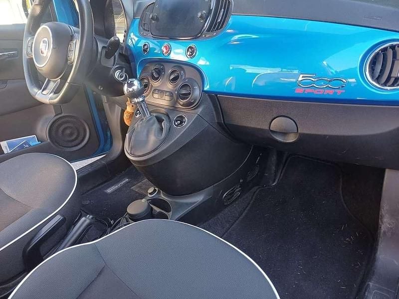 Usata Fiat 500 Sport 69 CV (50 kW) 2021 Blu/azzurro Utilitaria