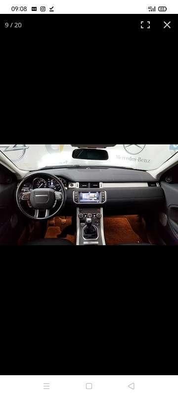 Usata Land Rover Range Rover evoque Pure 150 CV (110 kW) 2018 Nero SUV