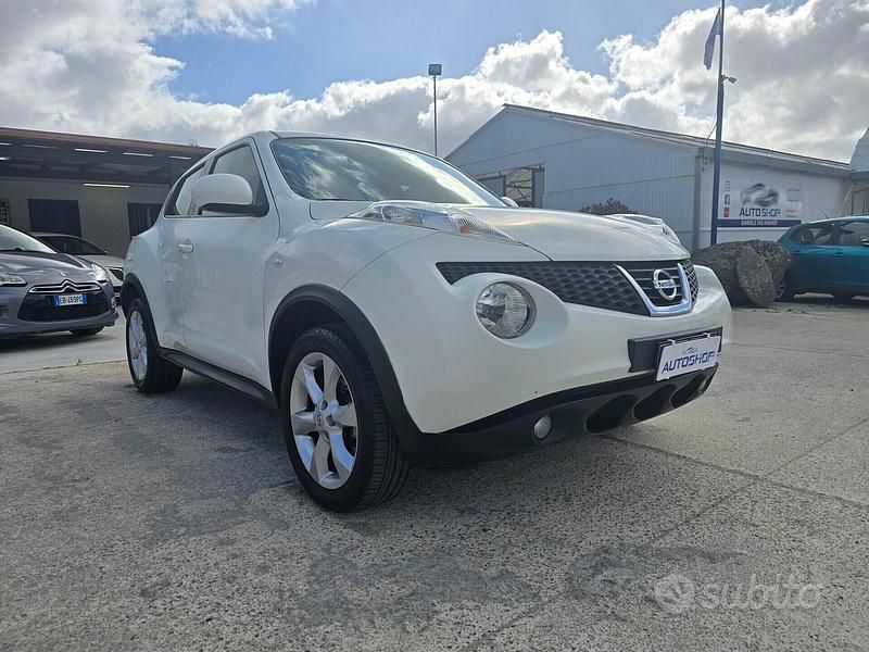 Usata Nissan Juke Visia 110 CV (80 kW) 2012 Bianco SUV