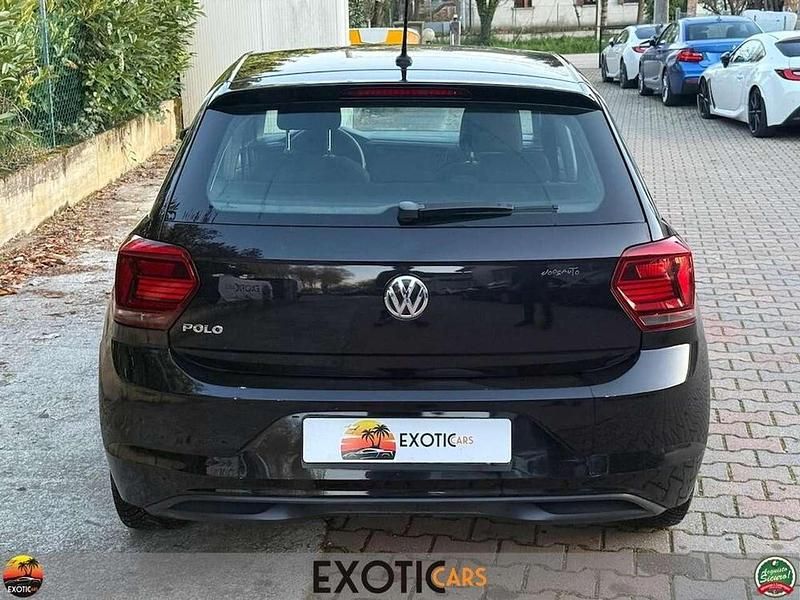 Usata VW Polo Comfortline 95 CV (69 kW) 2018 Nero Utilitaria