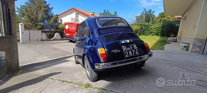 Usata Fiat 500 1970 Blu Utilitaria