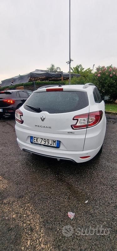 Usata Renault Mégane GT Line GT-Line 110 CV (80 kW) 2010 Bianco Station wagon
