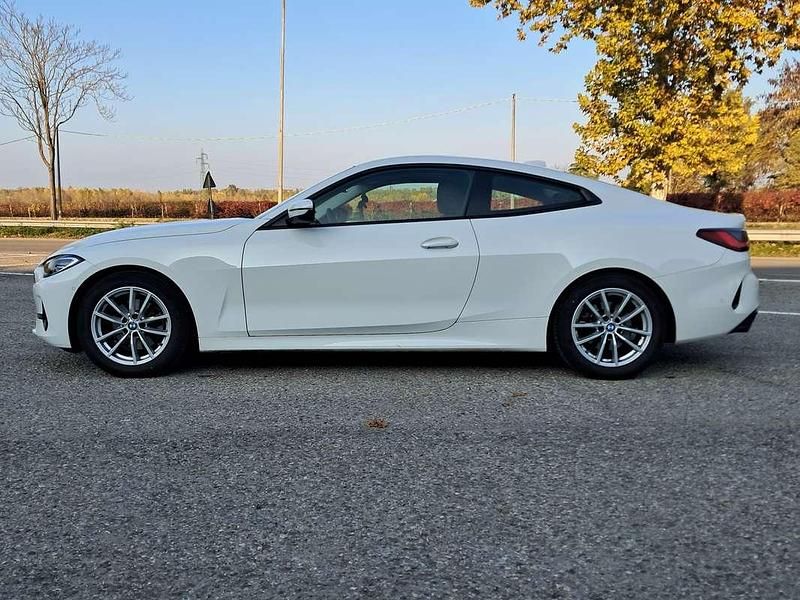 Usata BMW 420 Coupé Sport Line 190 CV (139 kW) 2021 Bianco Coupé