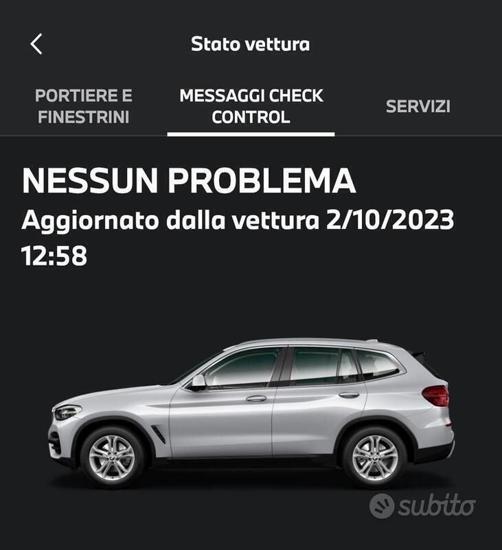Usata BMW X3 xLine 190 CV (139 kW) 2019 Grigio SUV