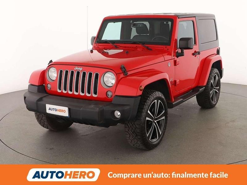 Usata Jeep Wrangler Sahara 200 CV (147 kW) 2017 Rosso SUV