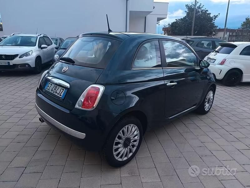 Usata Fiat 500 Lounge 69 CV (50 kW) 2015 Blu Berlina