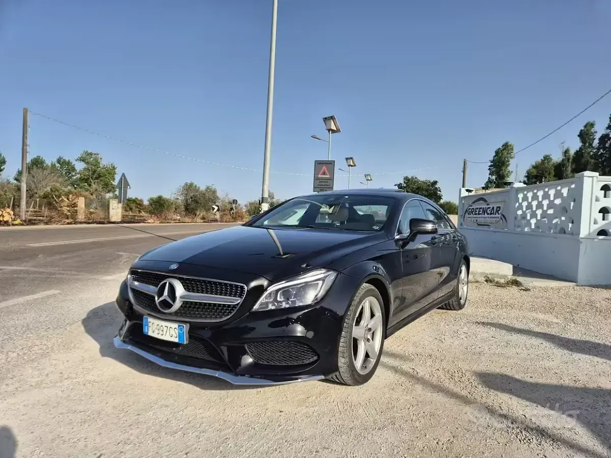 Usata Mercedes CLS350 Premium 258 CV (189 kW) 2017 Nero Berlina
