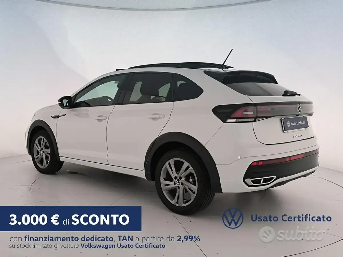 Usata VW Taigo R-line 110 CV (80 kW) 2023 Bianco SUV