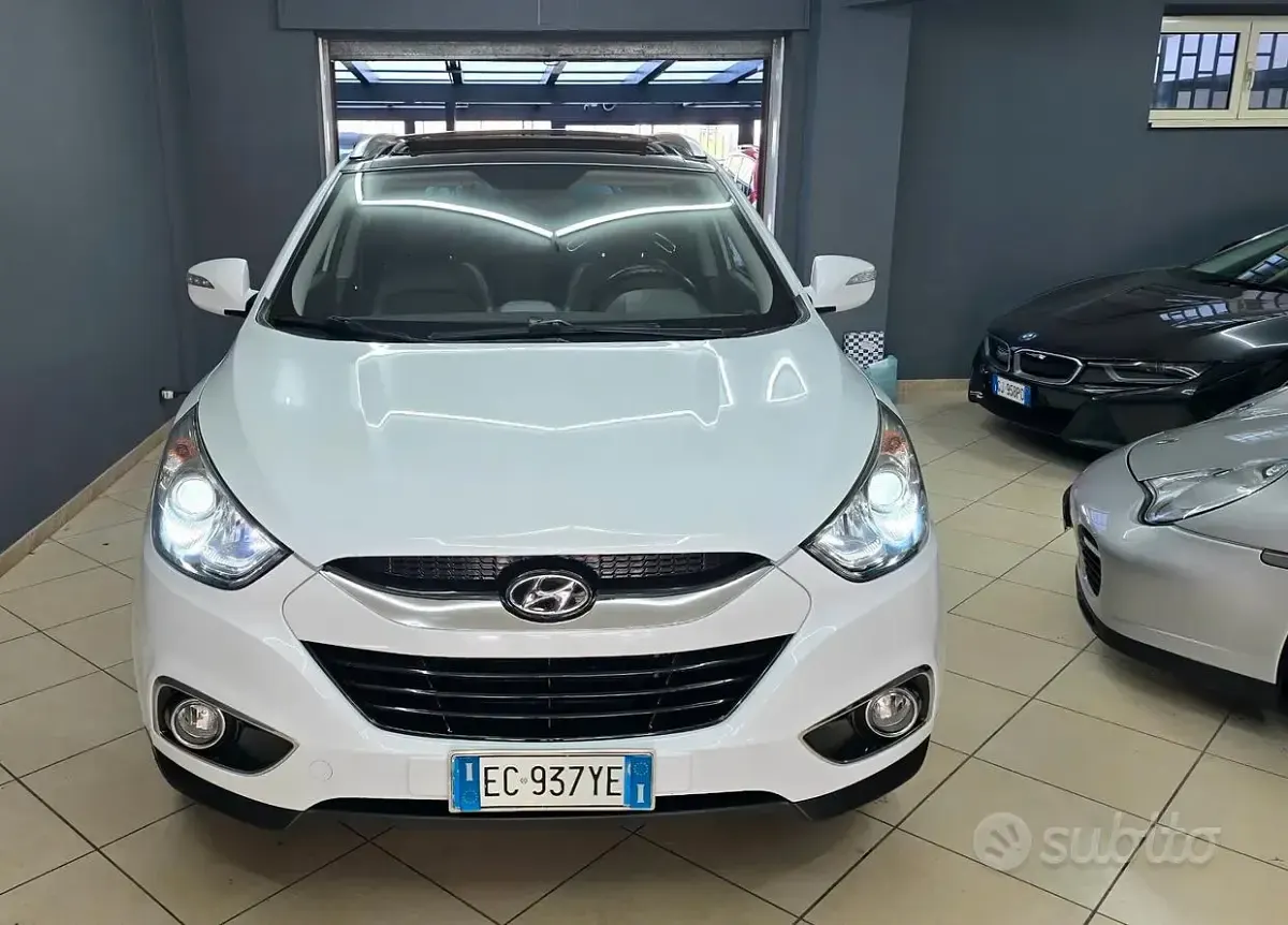 Usata Hyundai ix35 Style 184 CV (135 kW) 2010 Bianco SUV