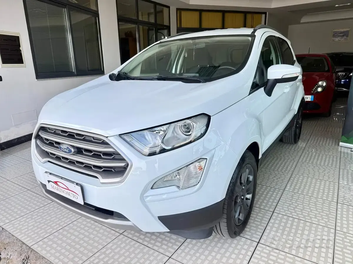 Usata Ford Ecosport ST-Line 99 CV (72 kW) 2018 Bianco SUV