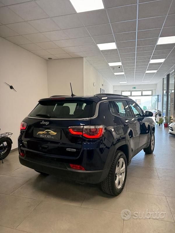 Usata Jeep Compass Longitude 140 CV (102 kW) 2019 Blu SUV