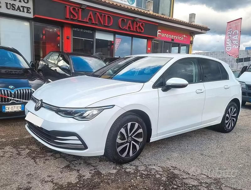 Usata VW Golf VIII Style 131 CV (96 kW) 2022 Bianco Berlina