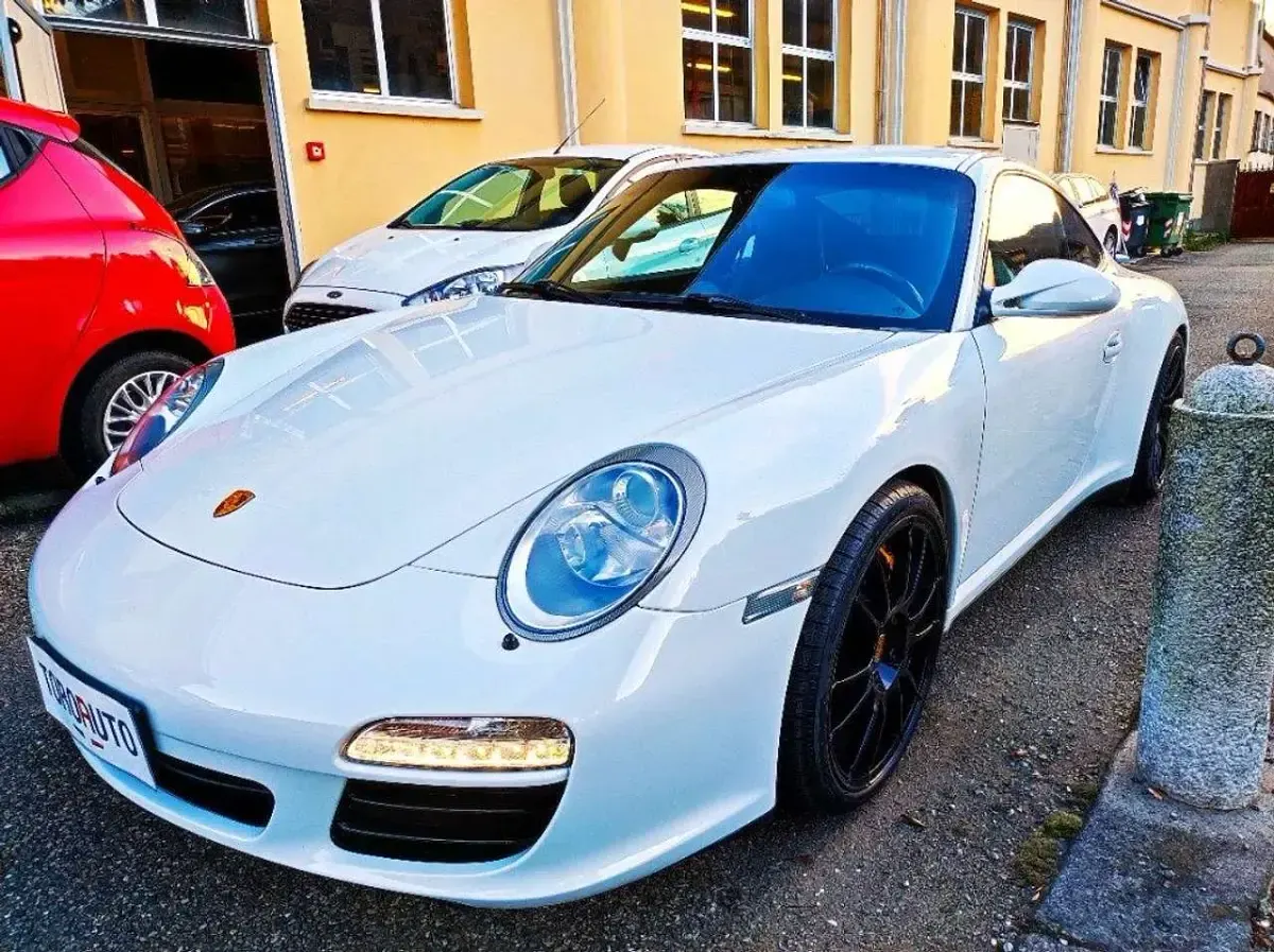 Usata Porsche 911 Carrera 4S Sport 385 CV (283 kW) 2009 Bianco Coupé