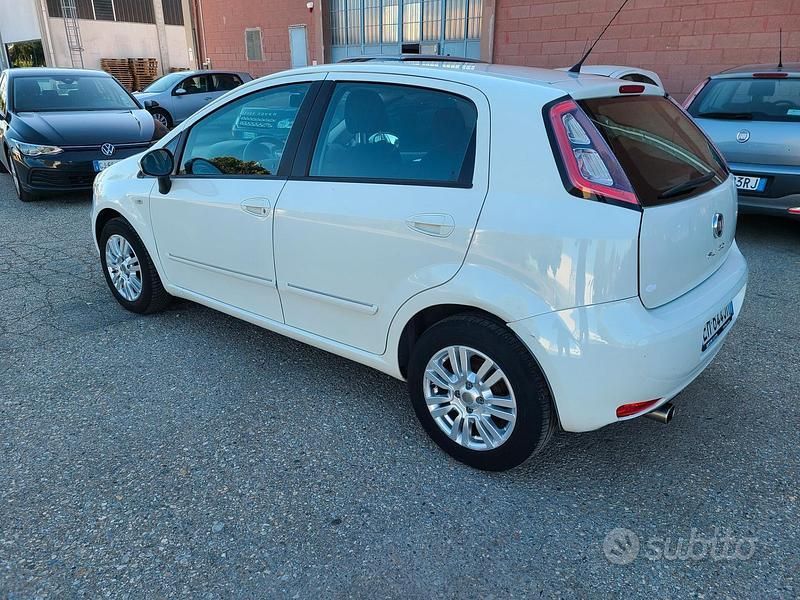 Usata Fiat Punto Evo 85 CV (62 kW) 2013 Bianco Utilitaria