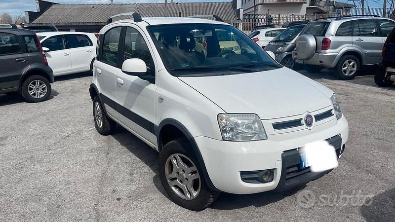 Bianco Usata 2011 Fiat Panda 4x4 Climbing Due volumi | 9500 € (Cara) - Immagine 1/4