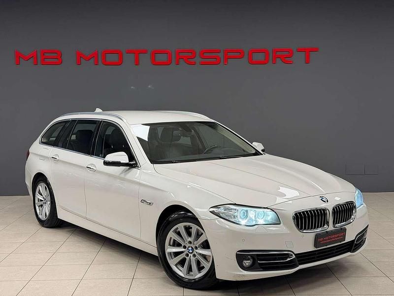 Usata BMW 520 Luxury Line 190 CV (139 kW) 2017 Bianco perla Station wagon