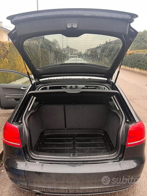 Usata Audi A3 105 CV (77 kW) 2010 Nero Berlina