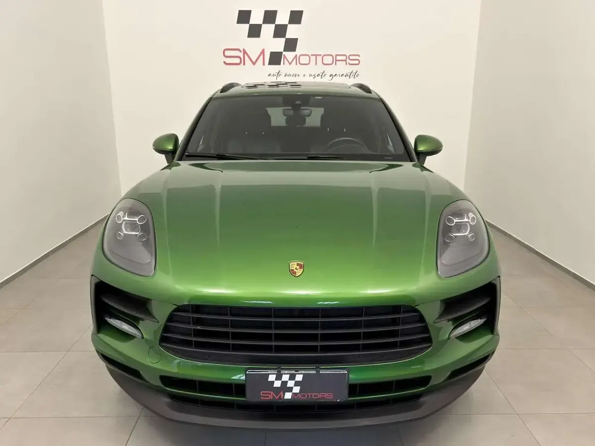 Usata Porsche Macan 245 CV (180 kW) 2020 Verde mamba SUV