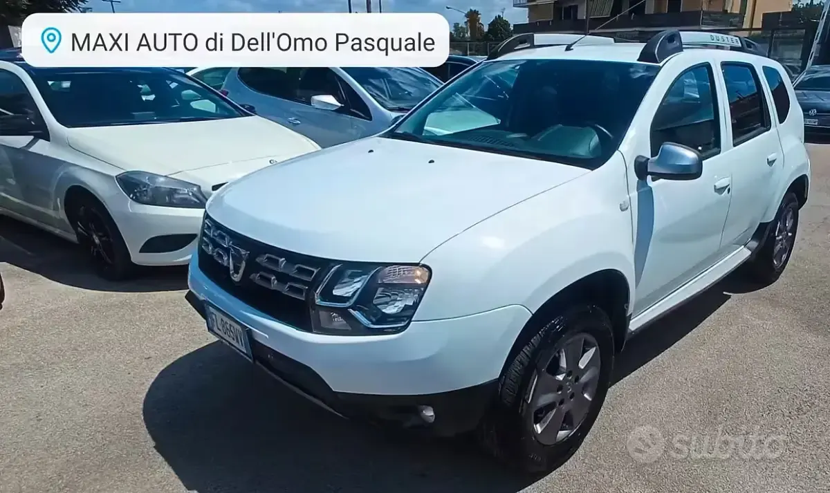 Usata Dacia Duster 109 CV (80 kW) 2017 Bianco SUV