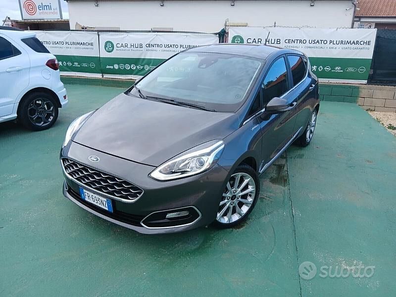 Usata Ford Fiesta Vignale 86 CV (63 kW) 2018 Grigio Utilitaria