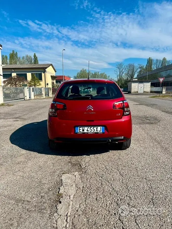 Usata Citroën C3 68 CV (50 kW) 2014 Rosso Berlina