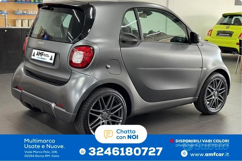 Usata Smart ForTwo Coupé Brabus 90 CV (66 kW) 2017 Grigio Coupé