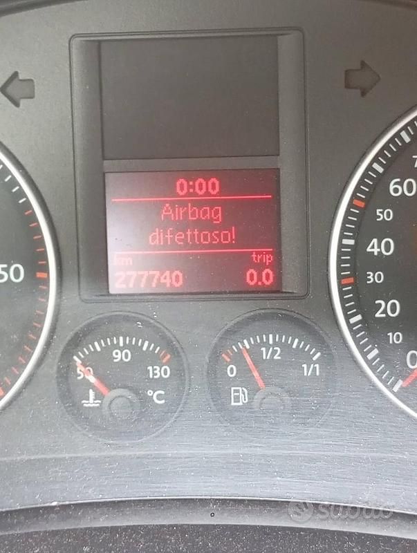 Usata VW Golf V 2007 Nero Berlina