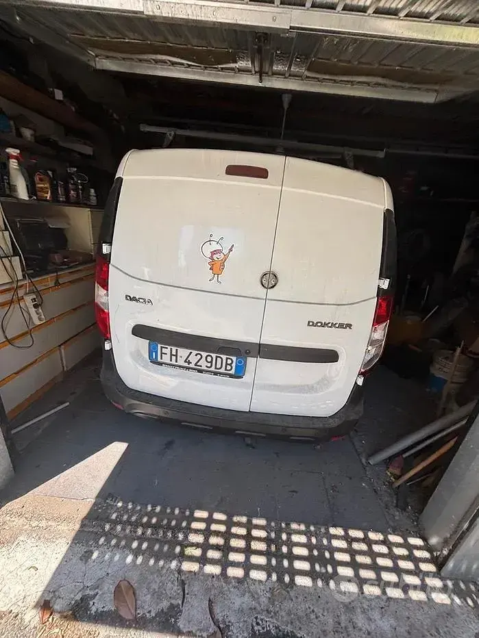 Usata Dacia Dokker 75 CV (55 kW) 2017 Bianco Monovolume