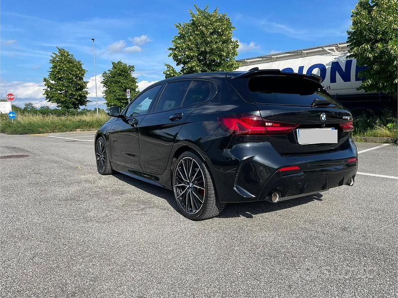 Usata BMW 128 M Sport 265 CV (194 kW) 2022 Nero Berlina