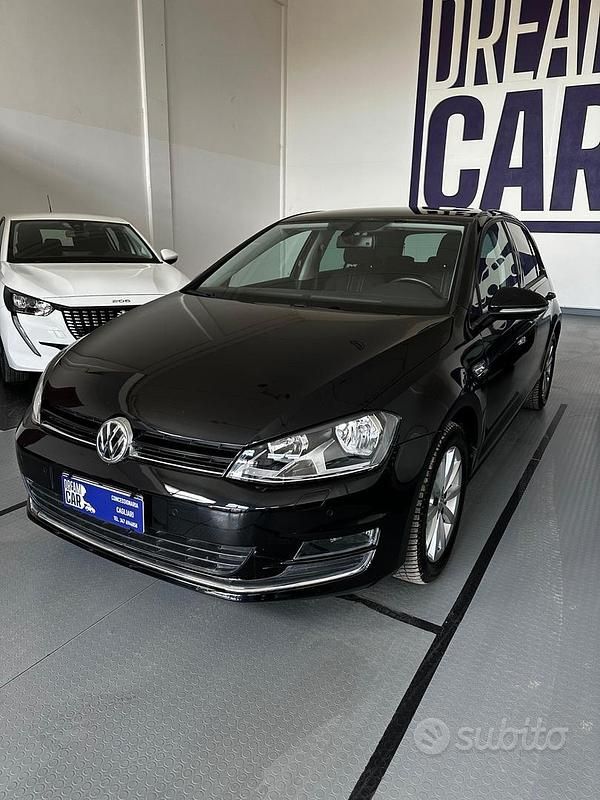 Usata VW Golf VII Highline 110 CV (80 kW) 2016 Nero Berlina