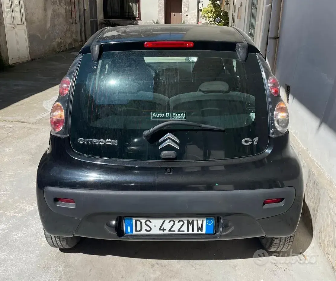 Usata Citroën C1 68 CV (50 kW) 2008 Nero Utilitaria