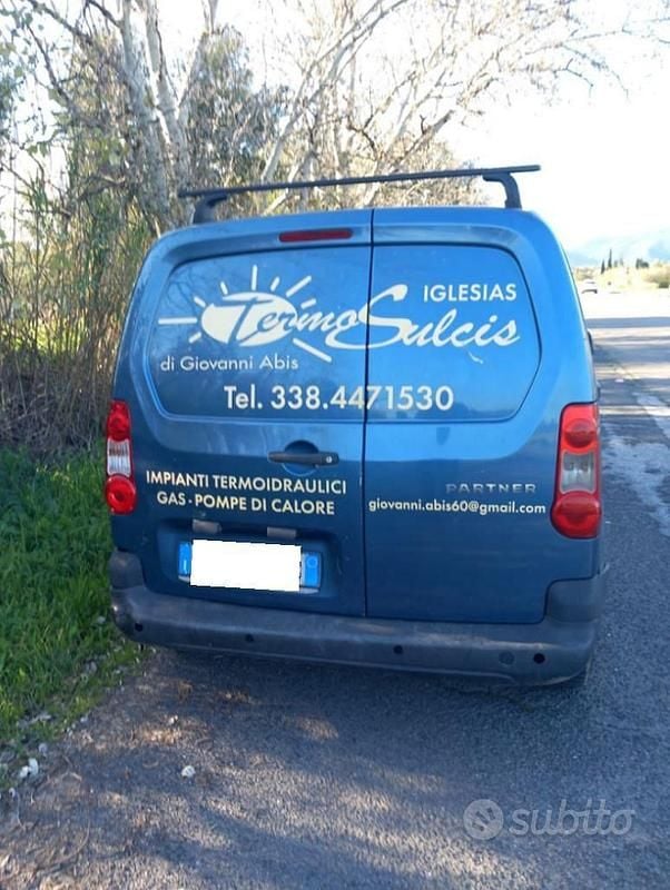 Usata Peugeot Partner 2008 Blu Monovolume